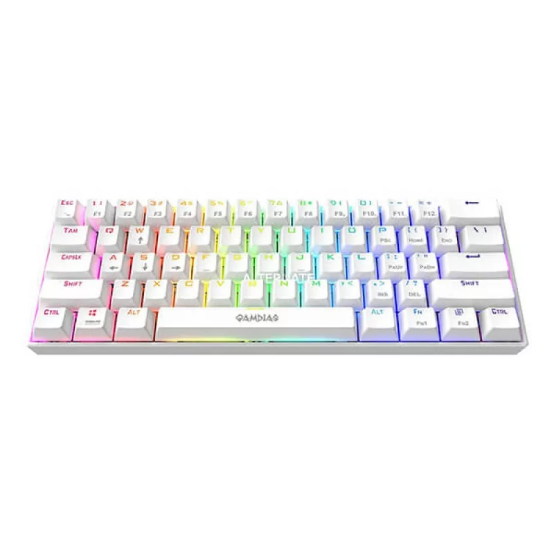 Gamdias Hermes E3 RGB 60% Blue switch - White Gamdias Hermes E3 RGB 60% Blue switch - White